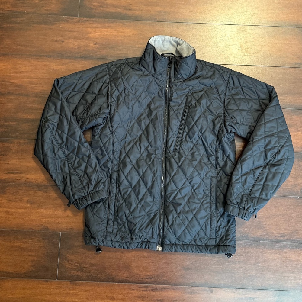 Woman’s Columbia Quilted Black Jacket